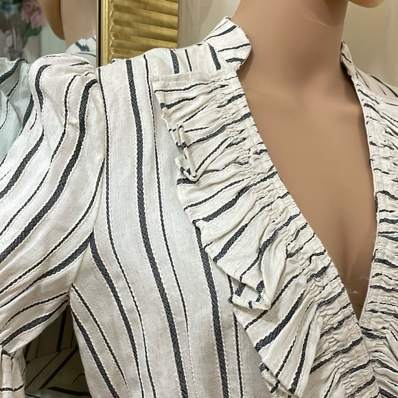 LUG Von Siga Striped V-Neck Maxi Dress - Picture 10 of 15